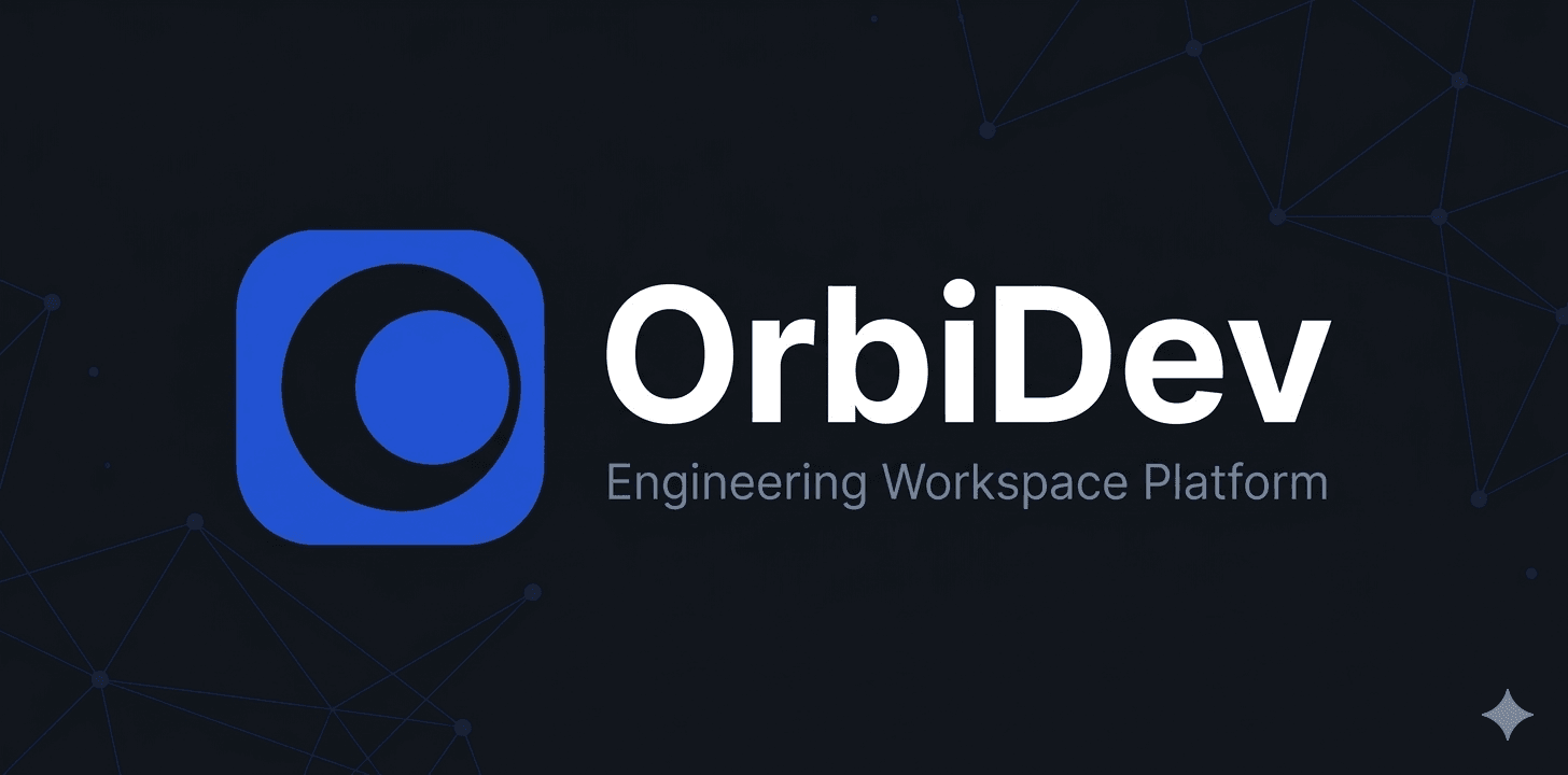 Orbidev — Vista del workspace de ingeniería